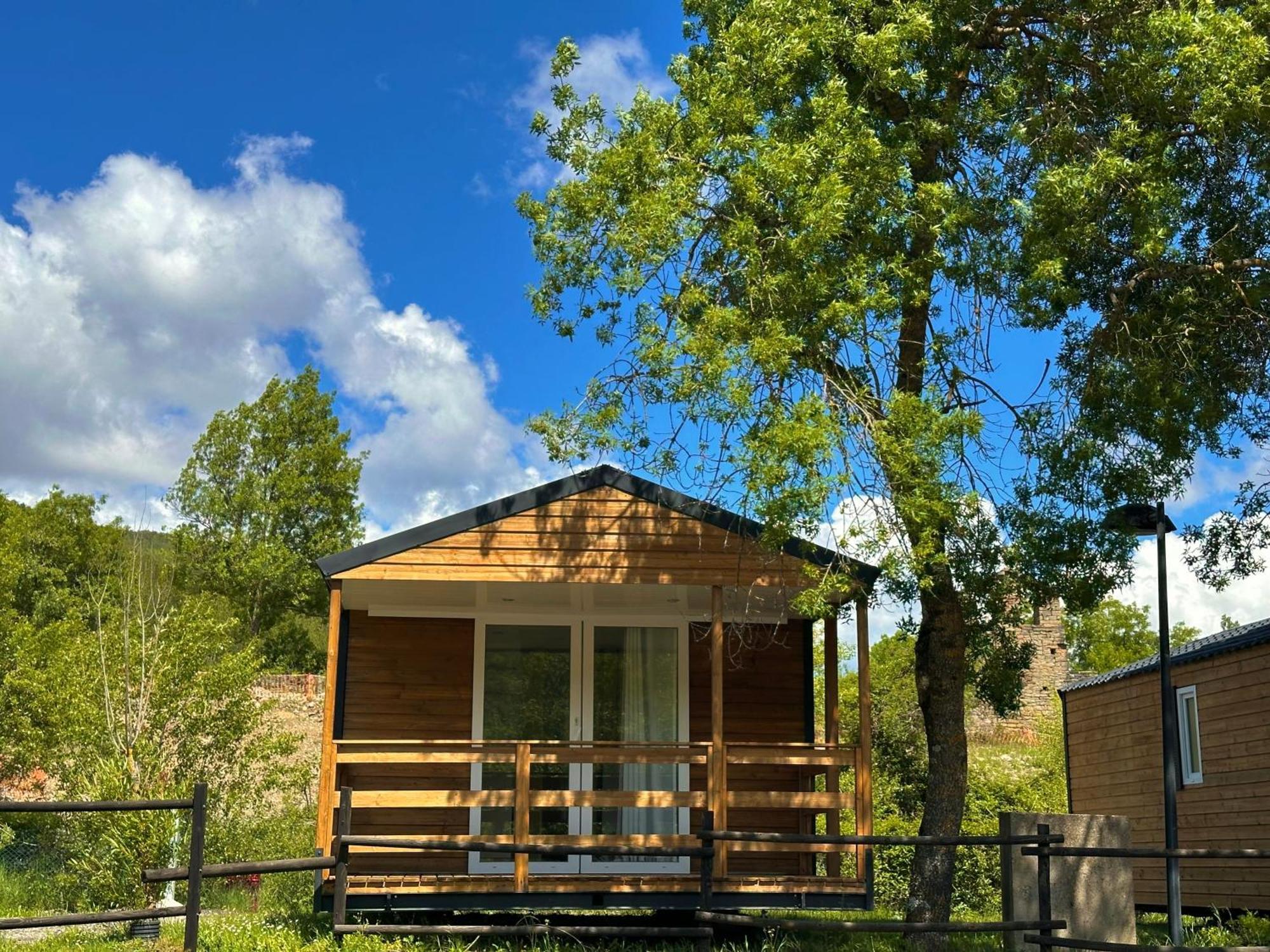 Bungalows Y Cabanas Solopuent Natur Castiello de Jaca Exterior foto