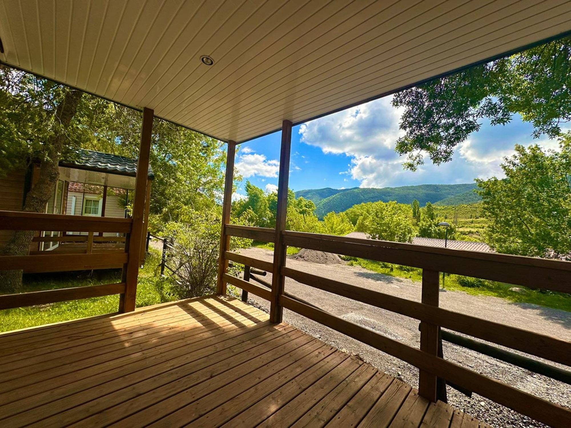 Bungalows Y Cabanas Solopuent Natur Castiello de Jaca Exterior foto
